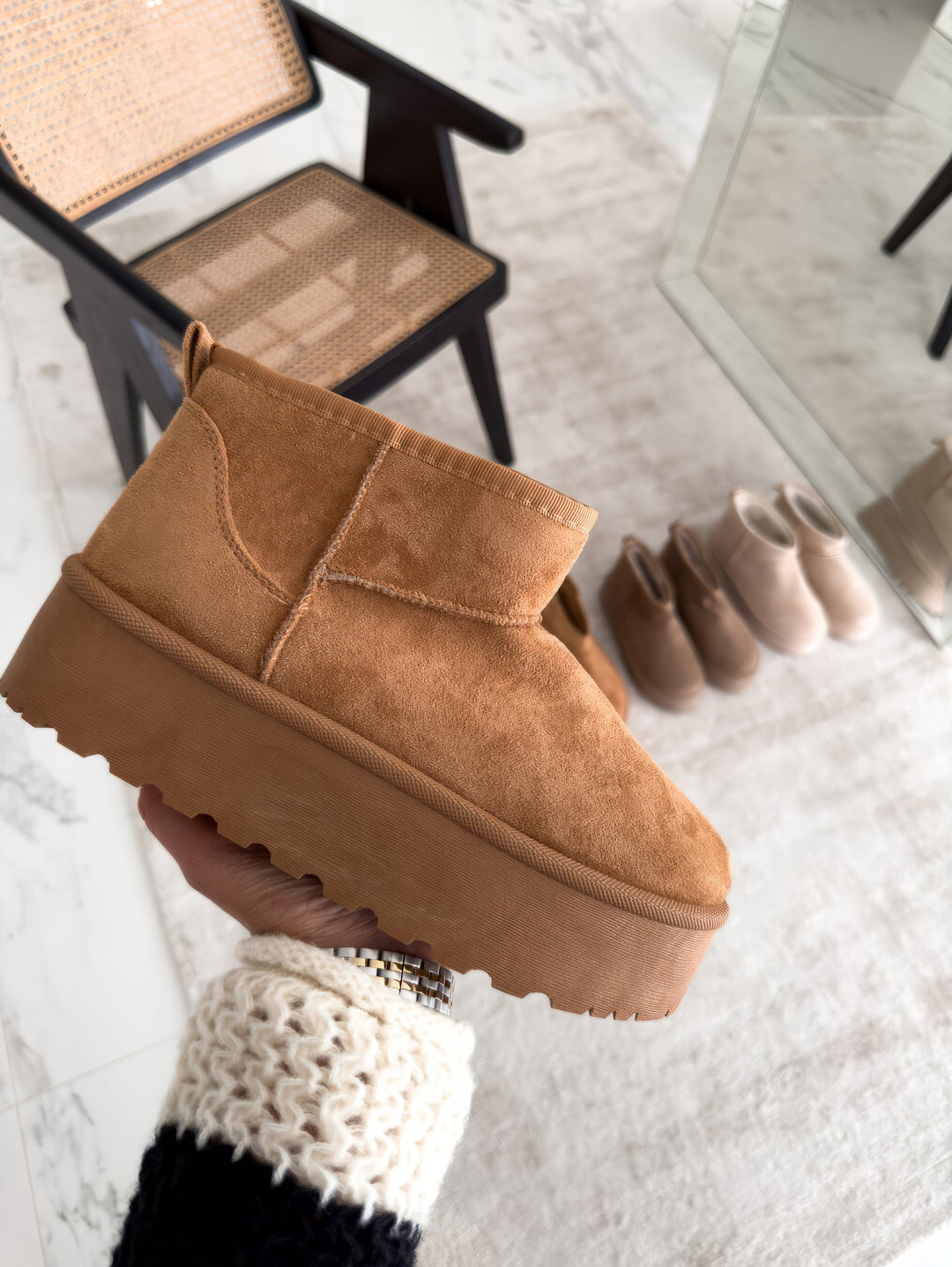 Women's Winter Boots - WinterWalker-Brown-5-State of Style