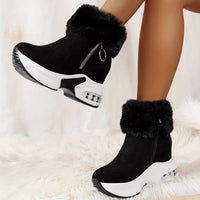 Women's Winter Comfort Boots - Elise-Grey-5-State of Style