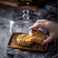 Wood and Glass Butter Holder - ButterElegance-Acacia-State of Style