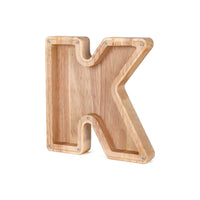 Wooden Alphabet Money Box - LetterSaver-K-State of Style