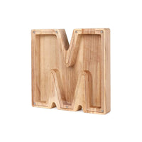 Wooden Alphabet Money Box - LetterSaver-M-State of Style