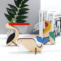 Wooden Animal Table Lamp - WildGlow-Toucans-State of Style