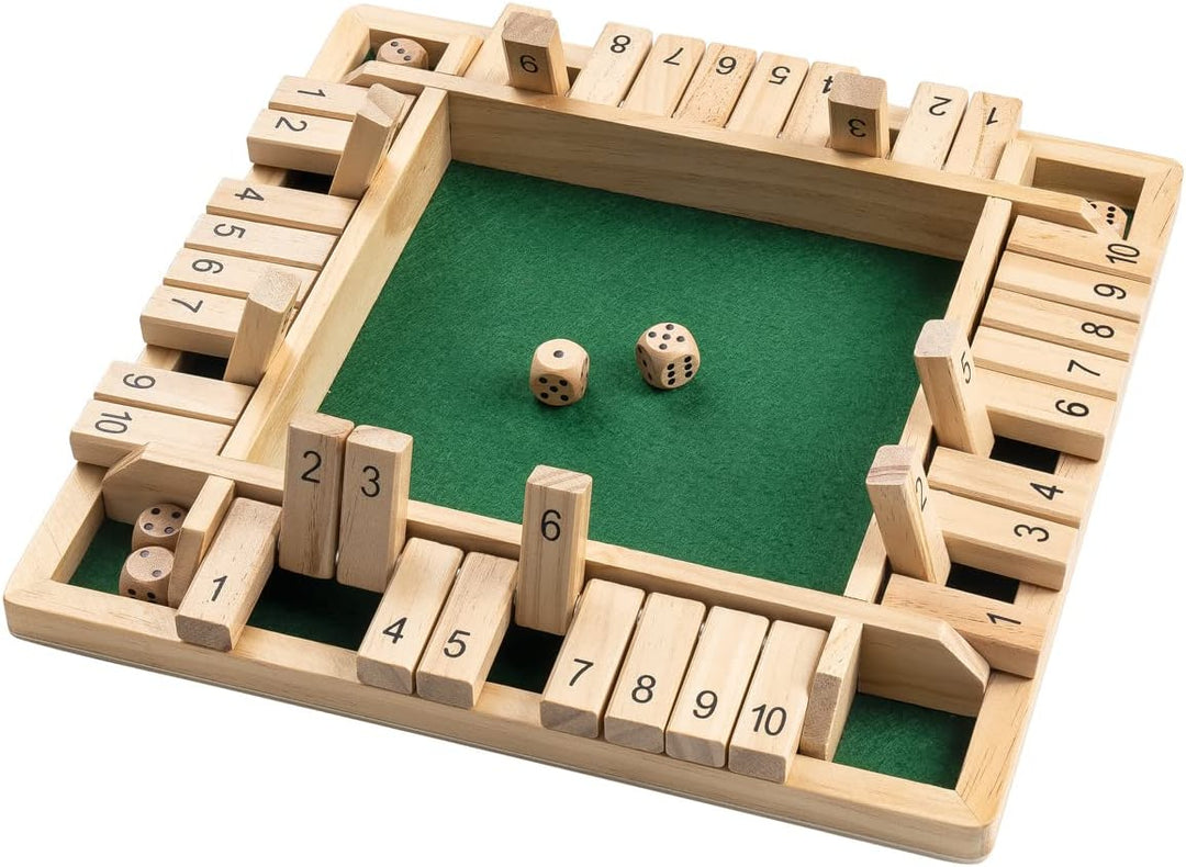 Wooden Dice Board Game - MathKingdom-State of Style