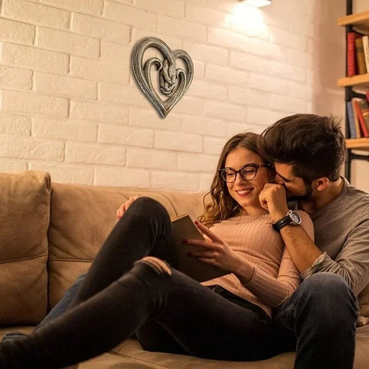 Wooden Heart Wall Decoration - ForeverTouch-State of Style