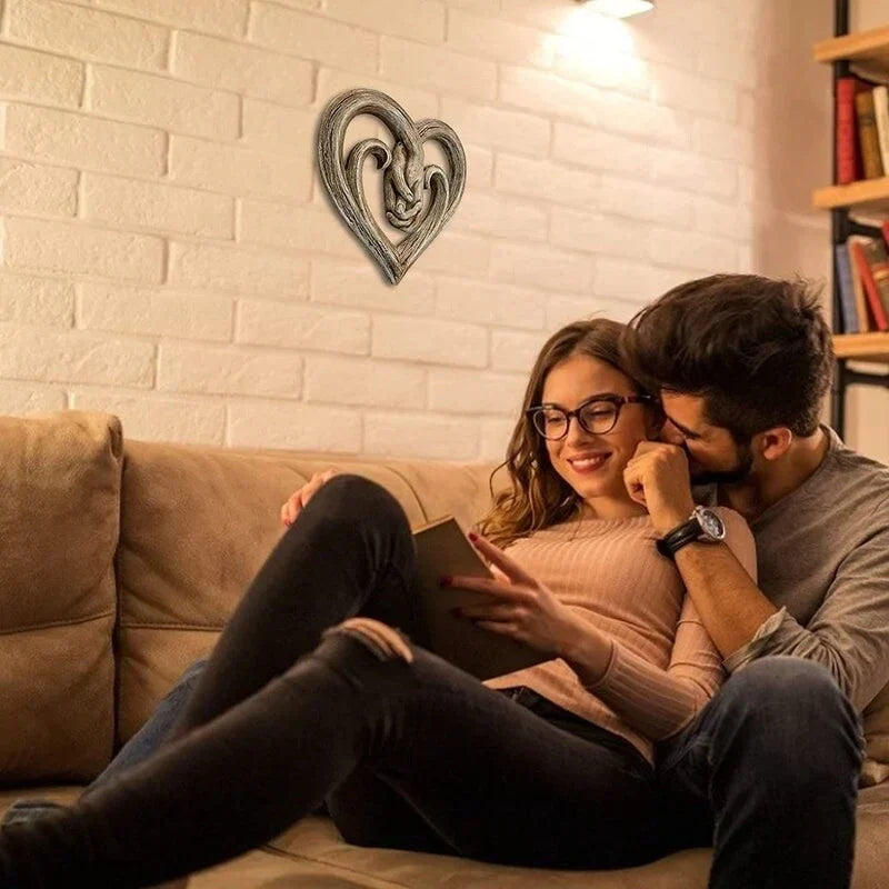 Wooden Heart Wall Decoration - ForeverTouch-State of Style