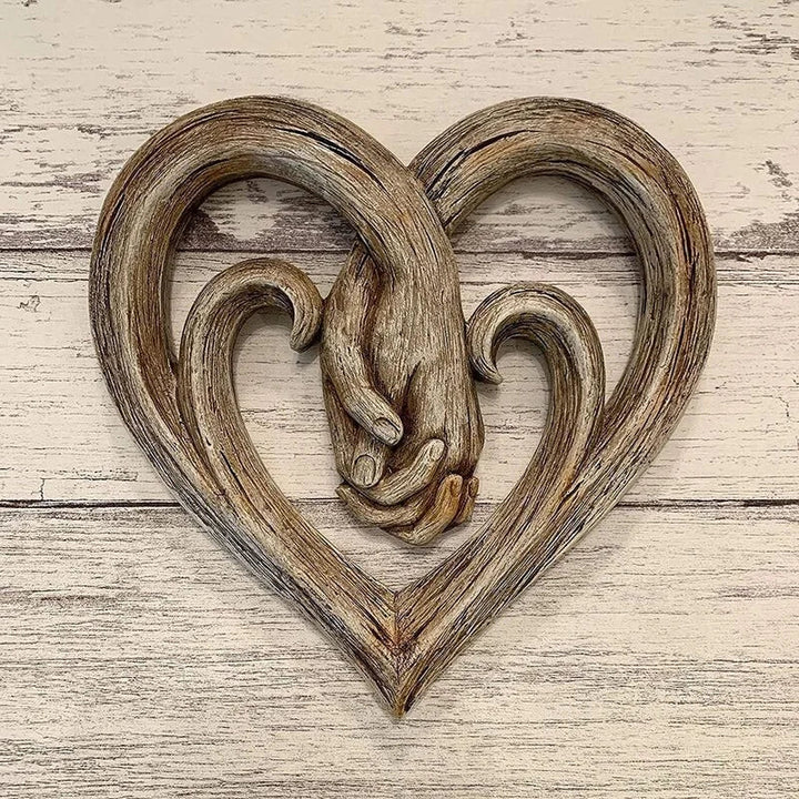 Wooden Heart Wall Decoration - ForeverTouch-State of Style