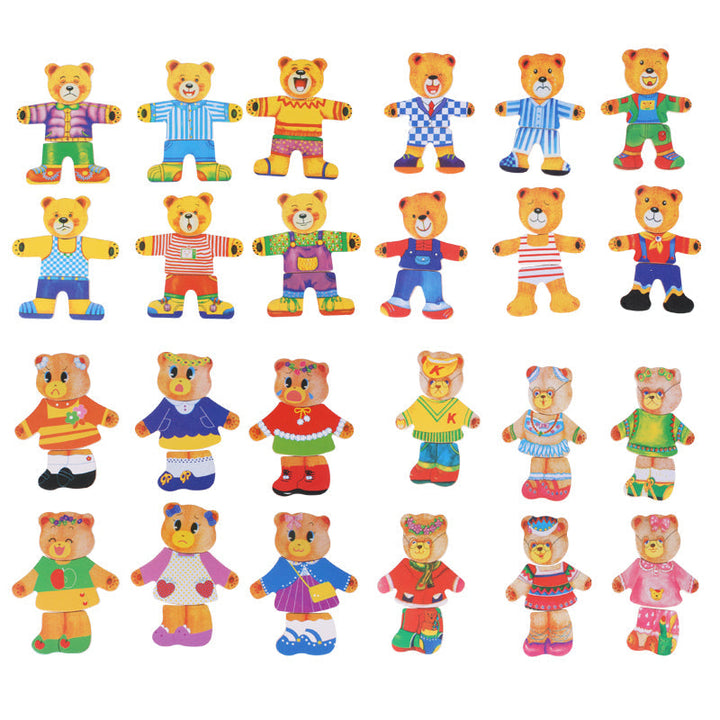 Wooden Puzzle - DressUp Max-State of Style