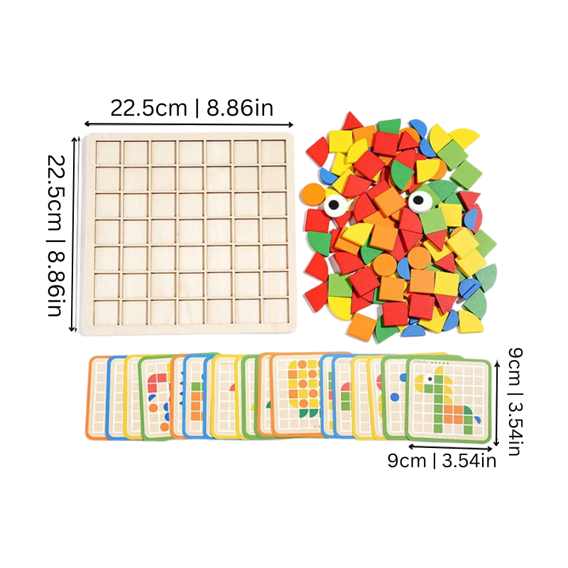 Wooden Toddler Puzzle - EcoPuzzle-State of Style
