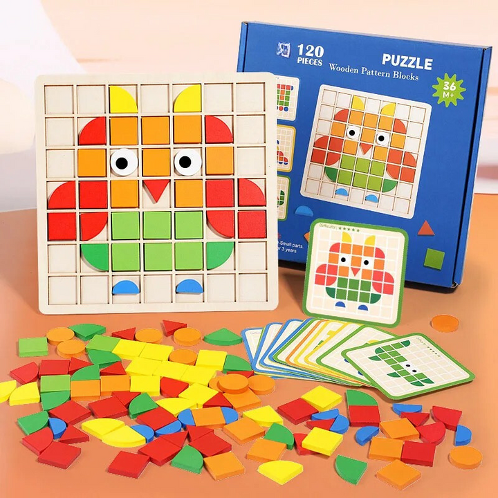 Wooden Toddler Puzzle - EcoPuzzle-State of Style