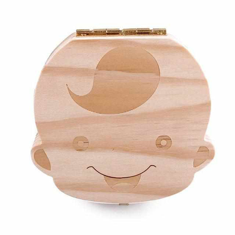Wooden Tooth Box for Precious Memories - Tooth Treasure (1+1 FREE)-Boy-State of Style