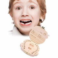 Wooden Tooth Box for Precious Memories - Tooth Treasure (1+1 FREE)-Boy-State of Style