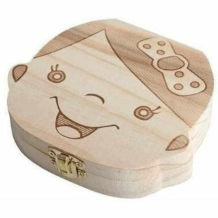 Wooden Tooth Box for Precious Memories - Tooth Treasure (1+1 FREE)-Girl-State of Style
