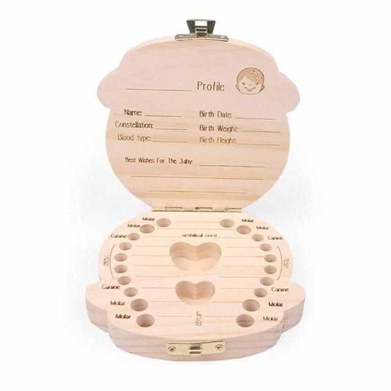 Wooden Tooth Keepsake Box for Precious Memories - ToothTreasure (1+1 FREE)-Boy-State of Style