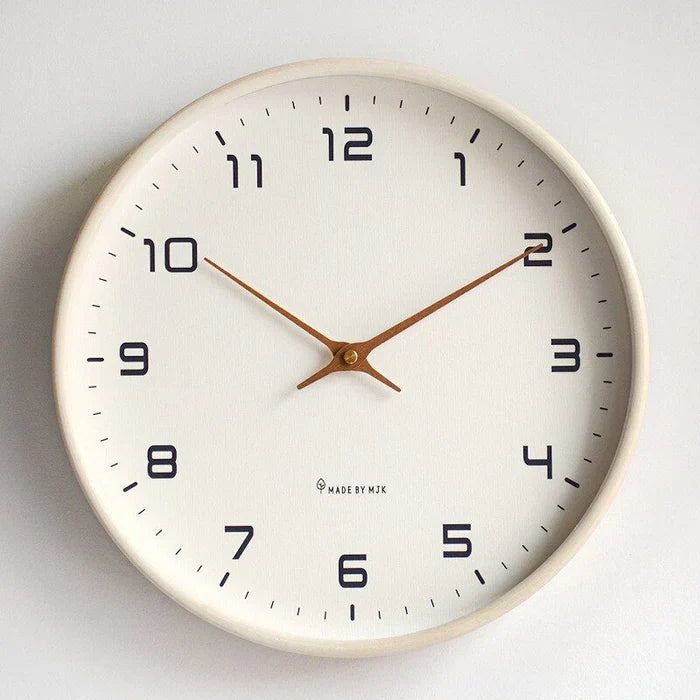 Wooden Wall Clock - NordicTimber-Brown-30x30cm-State of Style