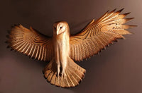 Wooden Wall Decoration – Owl “Majestic”-State of Style