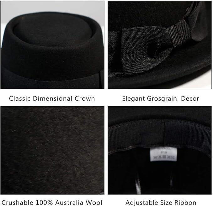 Wool Felt Fedora Hat - Camille-State of Style