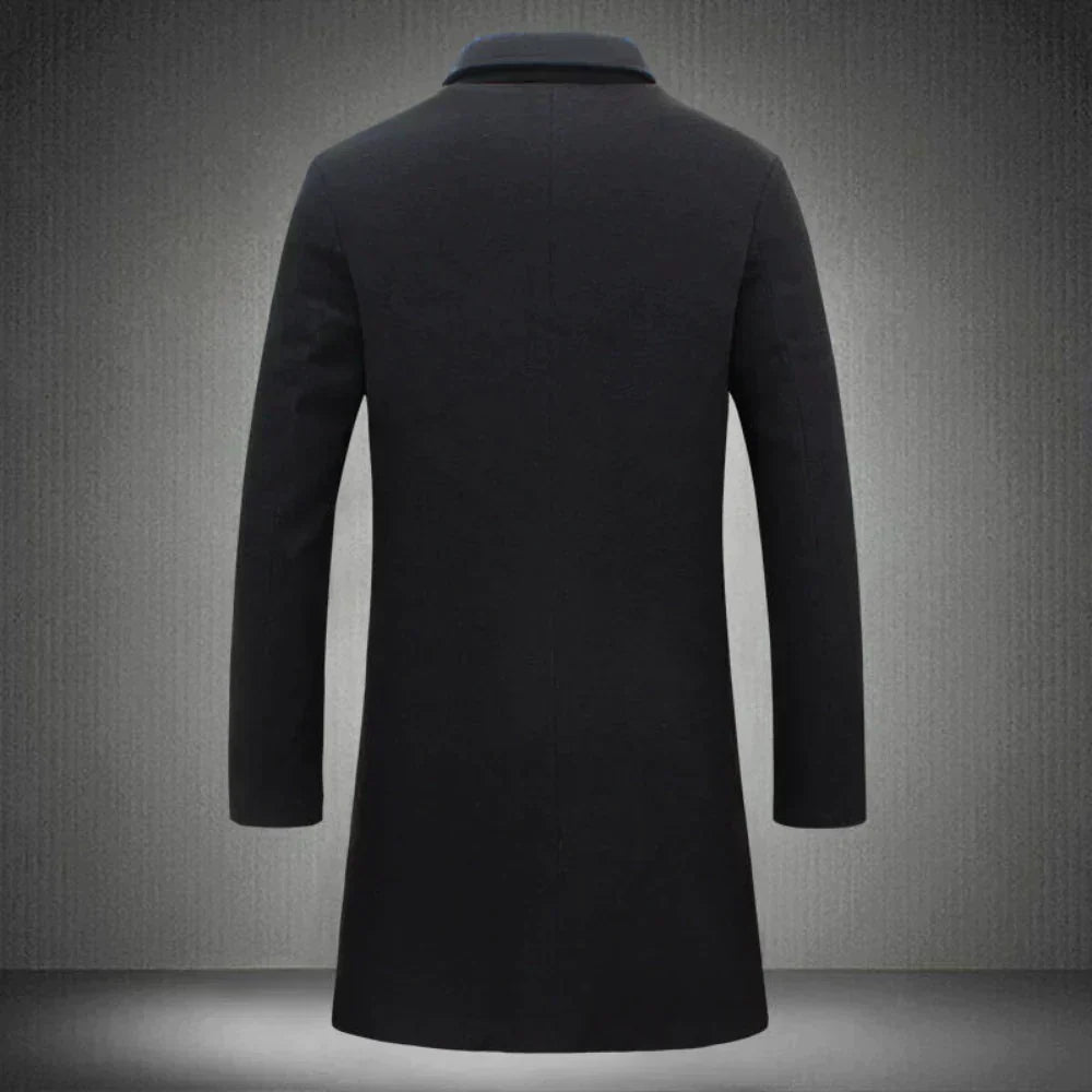 Wool men's jacket - Victor-Black-XS-State of Style