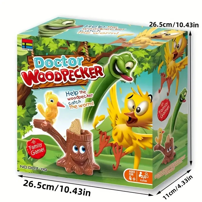Worm hunting Family Game - Woodpecker Mania-State of Style