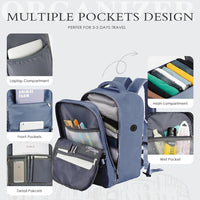 Airline Cabin Backpack with Laptop Compartment and Anti-Theft Pocket