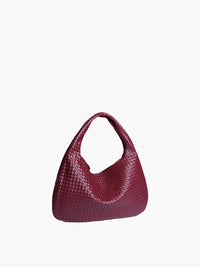Woven Bag of Unexpected Love - Valentina-Red-One Size-State of Style