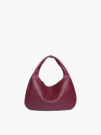 Woven Bag of Unexpected Love - Valentina-Red-One Size-State of Style