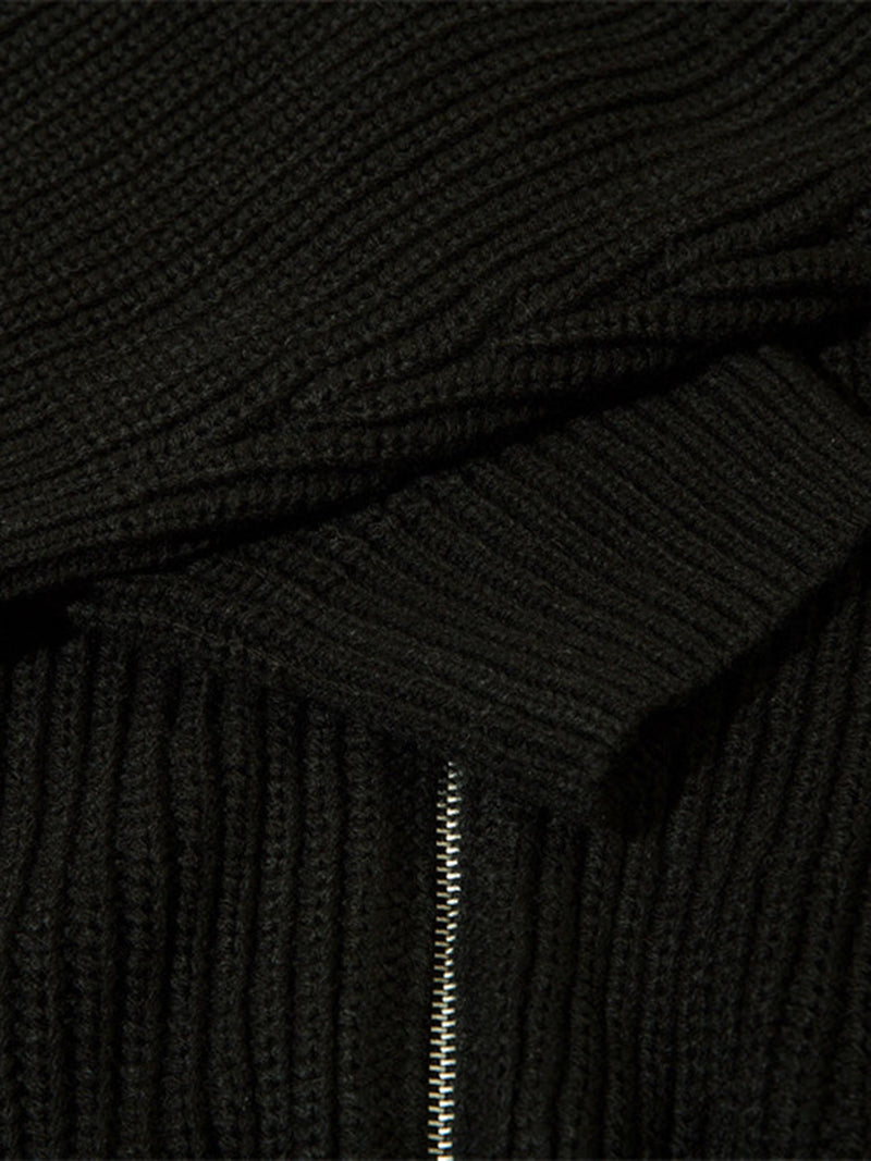 Woven Men's Waistcoat - Gideon-Black-S-State of Style