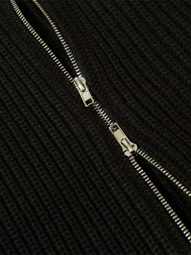 Woven Men's Waistcoat - Gideon-Black-S-State of Style