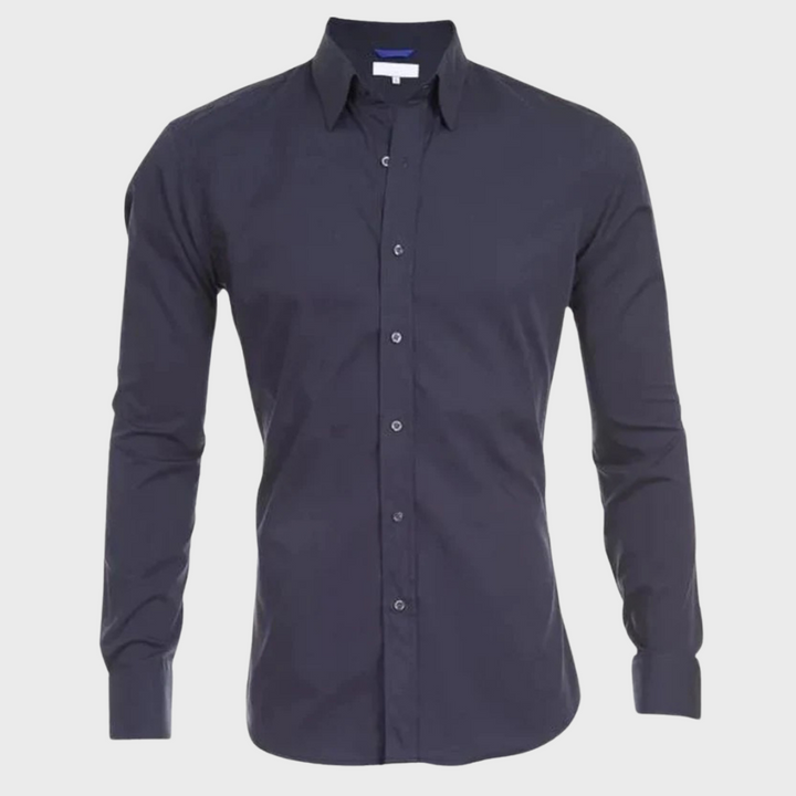 Wrinkle-free Shirt for Men - Milan-Black-XS-State of Style