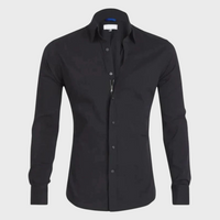 Wrinkle-free Shirt for Men - Milan-Black-XS-State of Style