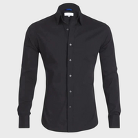 Wrinkle-free Shirt for Men - Milan-Black-XS-State of Style