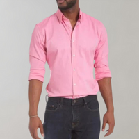 Wrinkle-free Shirt for Men - Milan-Pink-XS-State of Style