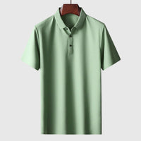 Wrinkle-Free Smart Polo Shirt | Stylish & Practical-Green-S-State of Style
