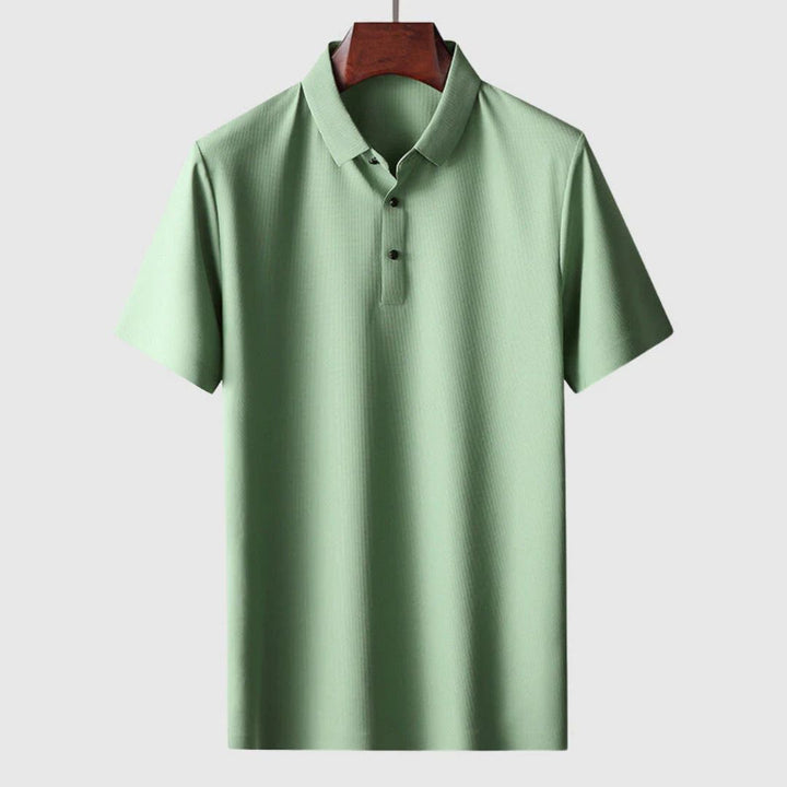 Wrinkle-Free Smart Polo Shirt | Stylish & Practical-Green-S-State of Style
