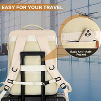Carry-On Cabin Backpack with USB Port and Multiple Compartments