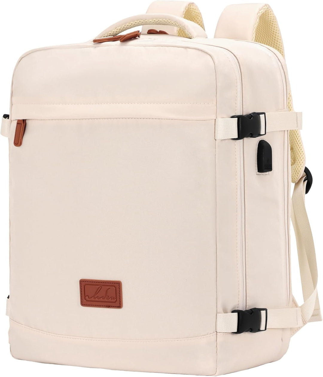 Carry-On Cabin Backpack with USB Port and Multiple Compartments