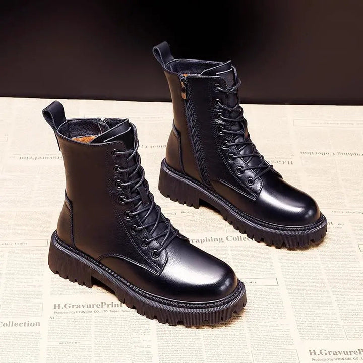Yara Trendy Black Women's Winter Boots-3.5-State of Style