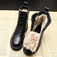 Yara Trendy Black Women's Winter Boots-3.5-State of Style