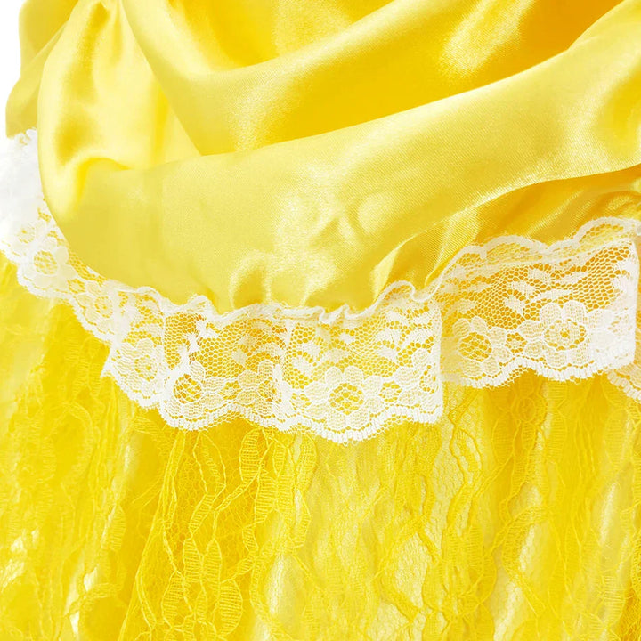Yellow Princess Set Child – Bellezia-1-100 cm-State of Style