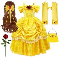 Yellow Princess Set Child – Bellezia-10-100 cm-State of Style
