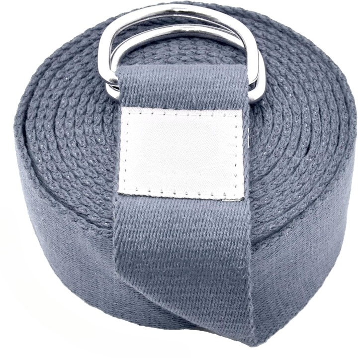 Yoga Band with Adjustable D-Ring Buckle-180.00 cm-Pink-State of Style