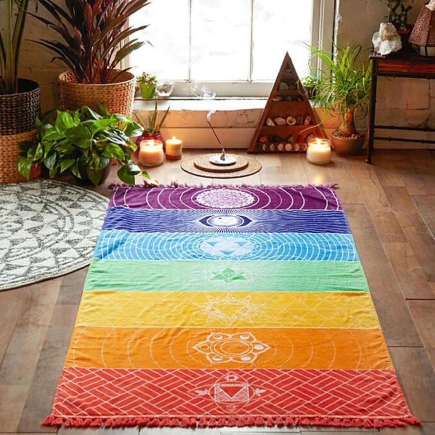 Yoga Rug with the Seven Chakras – ChakraBalance-State of Style