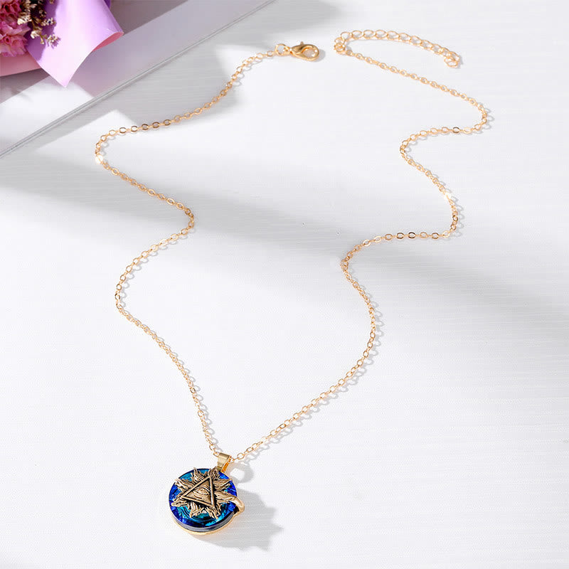 "You will always be protected" - Evil Eye Necklace-Evil Eye#Sun-State of Style