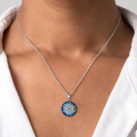 "You will always be protected" - Evil Eye Necklace-Evil Eye#Sun-State of Style