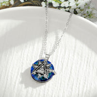 "You will always be protected" - Evil Eye Necklace-Evil Eye#Triangle Silver-State of Style