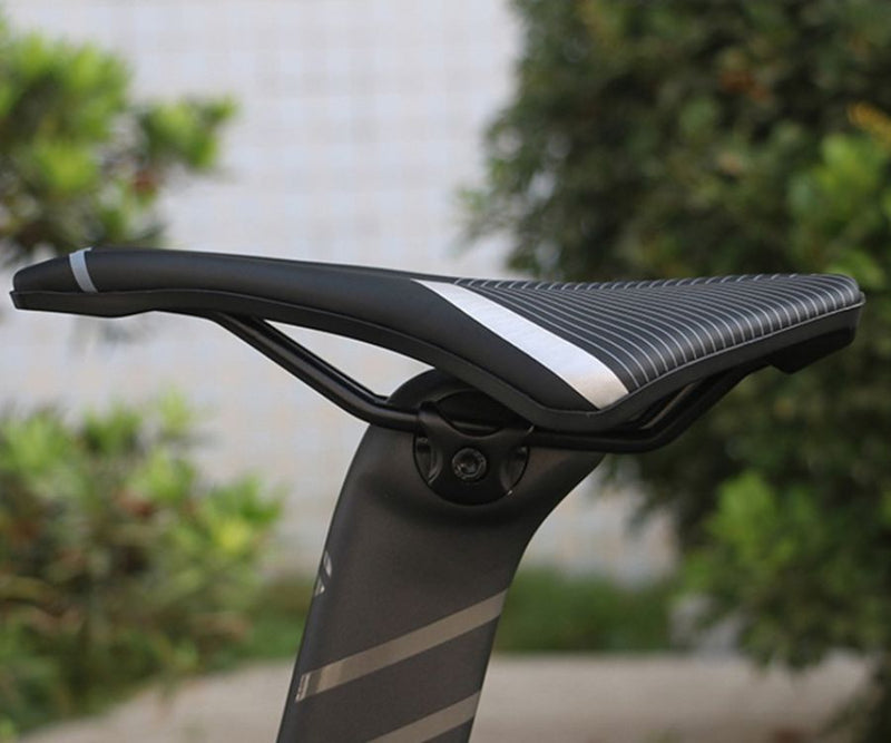 Your Favourite Bicycle Saddle - UltraRide™-Black + Coloured Rail-State of Style