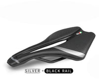 Your Favourite Bicycle Saddle - UltraRide™-Black + Coloured Rail-State of Style