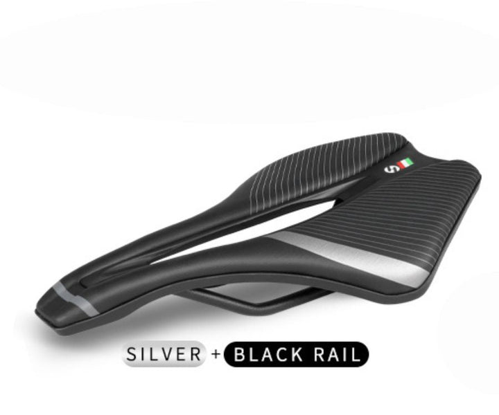 Your Favourite Bicycle Saddle - UltraRide™-Black + Coloured Rail-State of Style