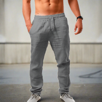 Your Perfect Linen Summer Trousers - Victor-Grey-S-State of Style