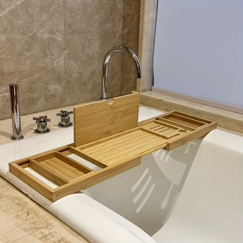 ZenBath Luxe Bamboo Bathtub Tray-State of Style
