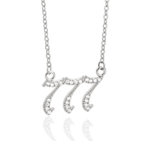 Zirconia Angel Numbers Necklace - Seraphina-Silver-777-State of Style